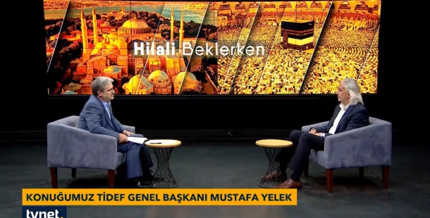 TİDEF Genel Başkanı Mustafa Yelek TVNET'in Konuğu Oldu